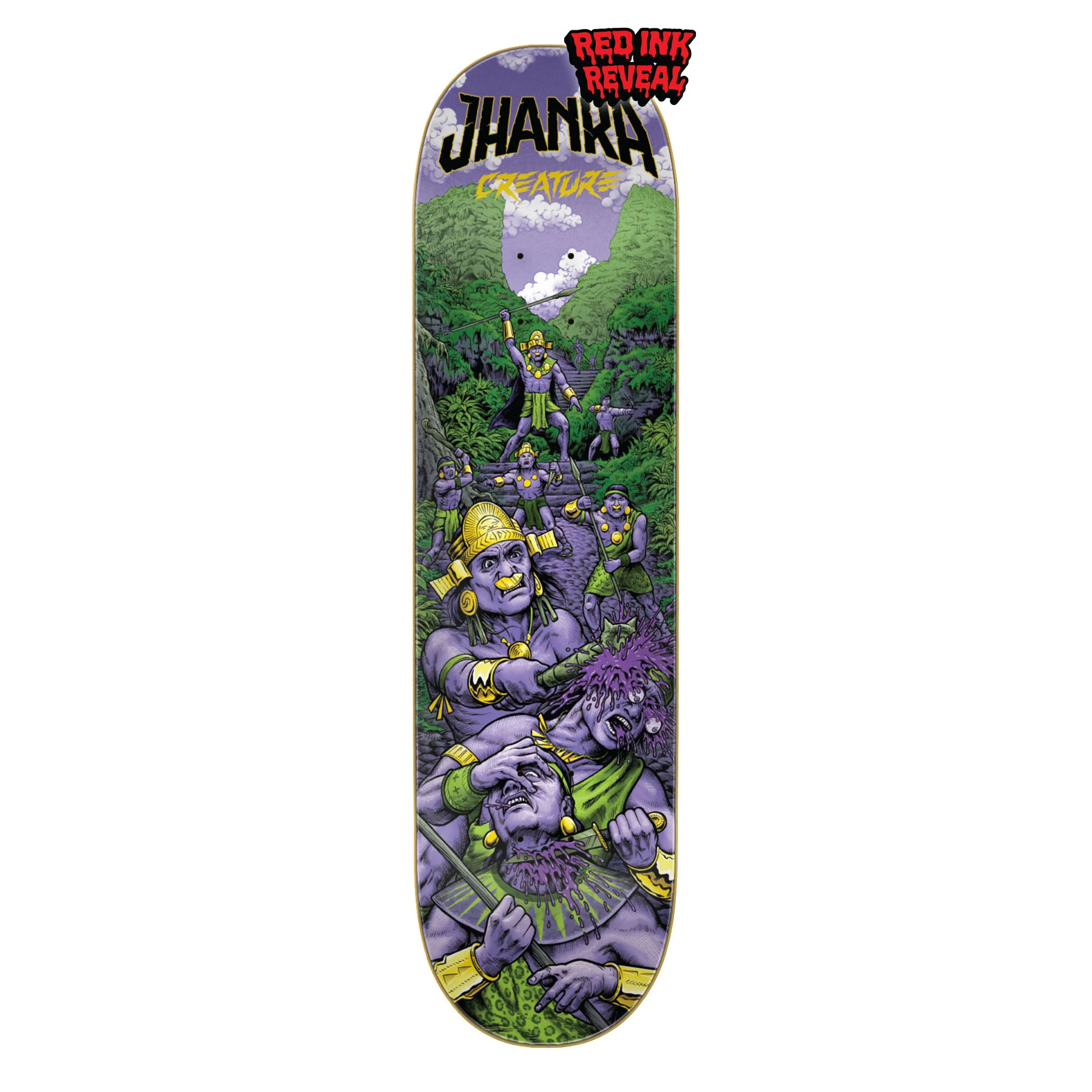 Creature Skateboard Deck Gonzalez Warriors VX 8.375" x 32"