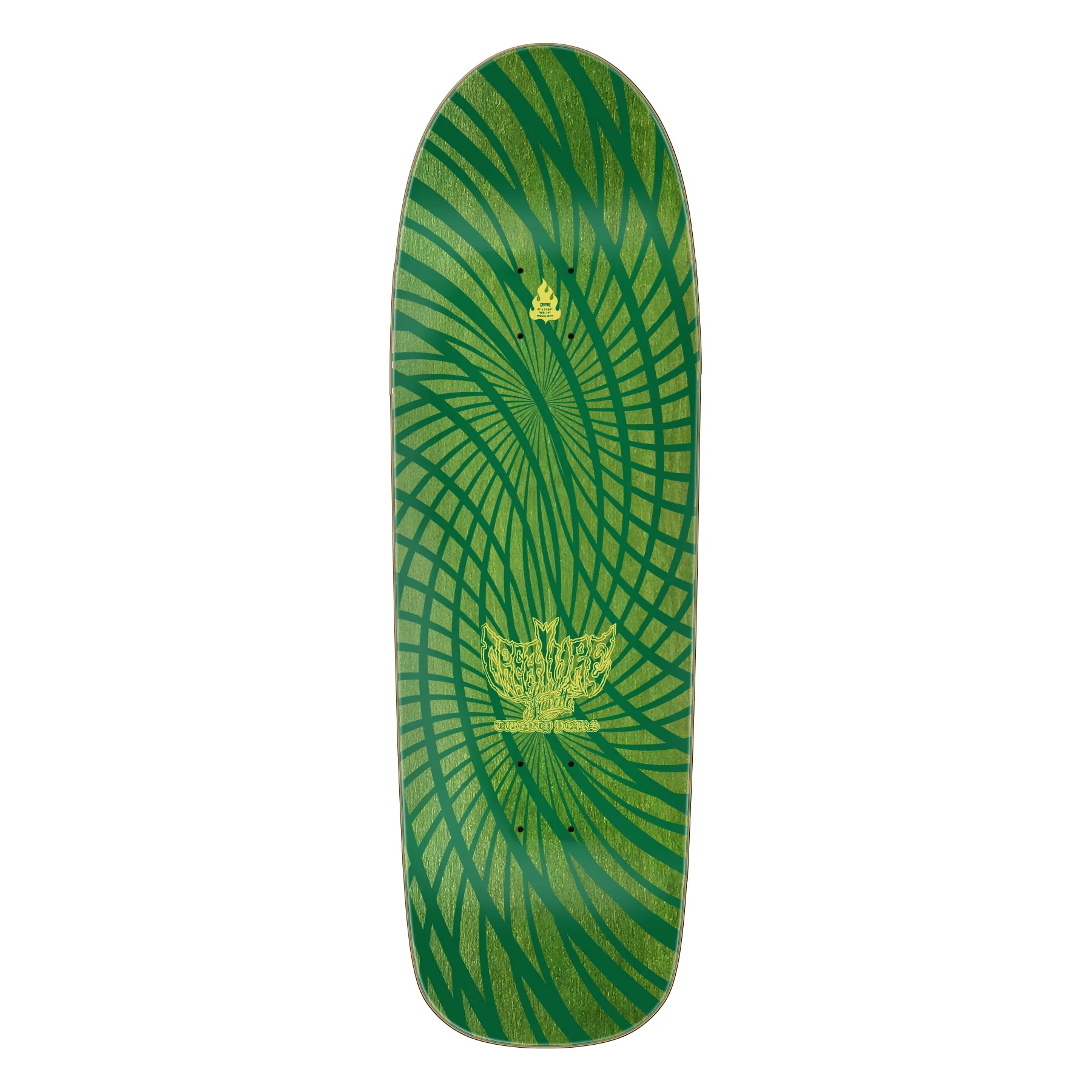Creature Skateboard Deck Gravette Hippie Falls 9.0" x 31.68" - Image 2