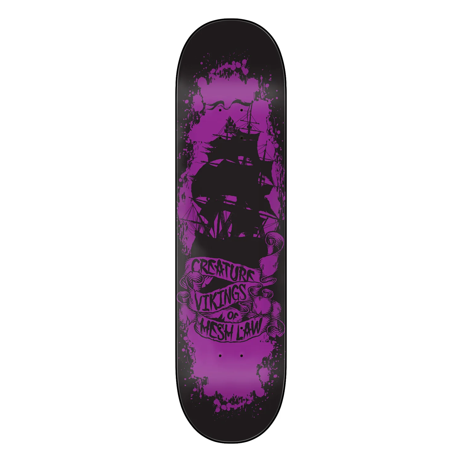 Creature Skateboard Deck Gravette Vikings of Hesh Law XX 8.3" x 32.2" - Image 2