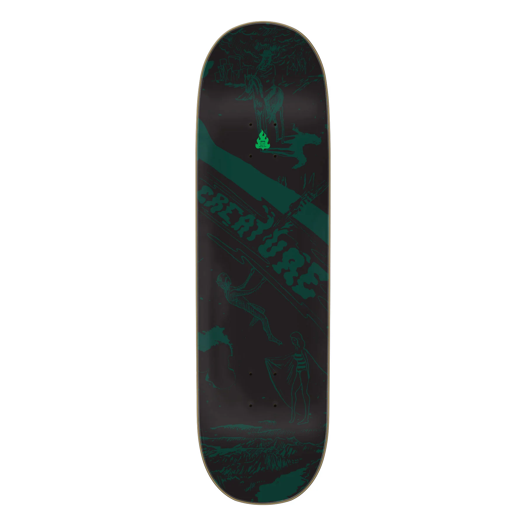 Creature Skateboard Deck Kimbel Deep Dive 9" x 33" - Image 2