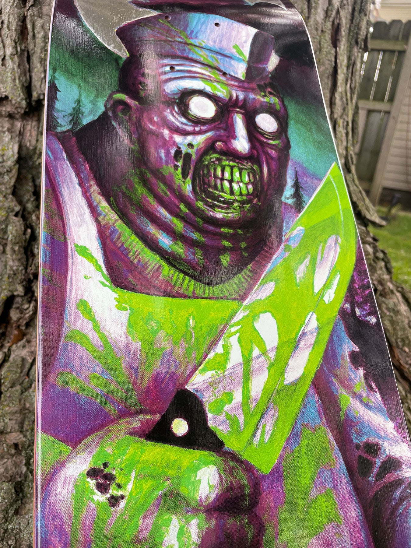 Creature Skateboard Deck Partanen Feeding Time XX 8.8" x 32.2" - Image 3