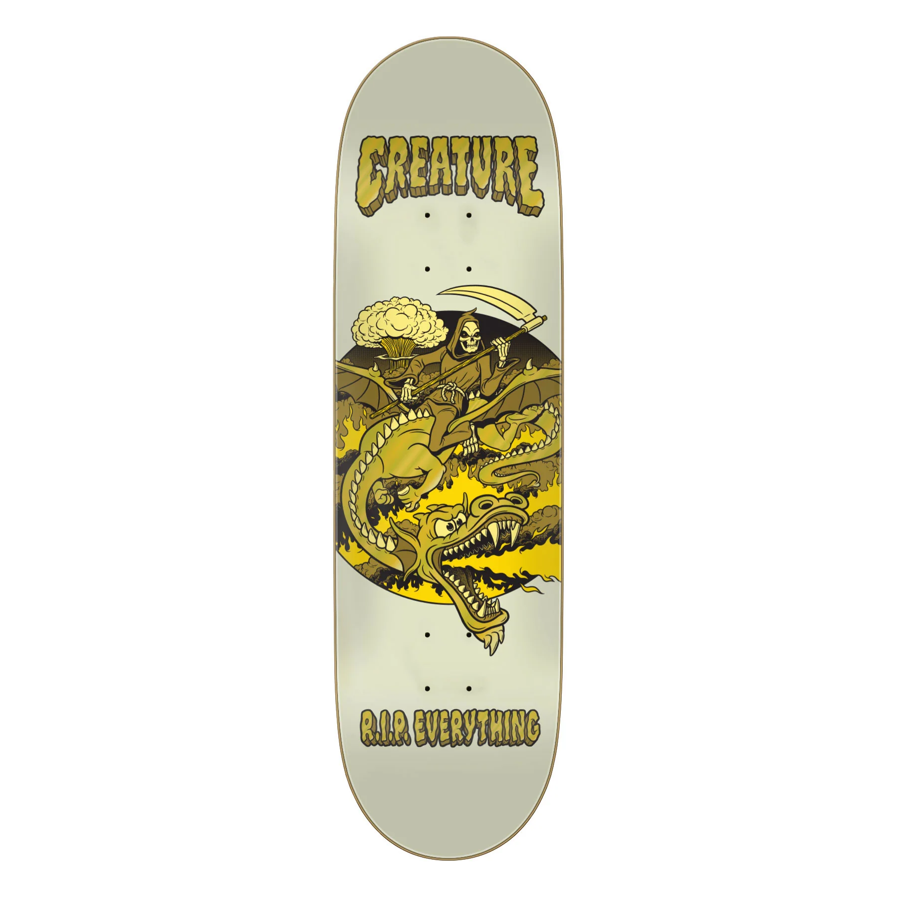 Creature Skateboard Deck RIP Everything Stumps 8.8" x 31.95"