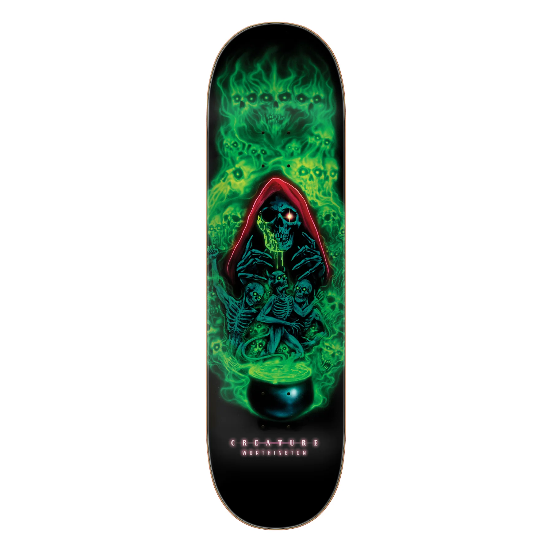 Creature Skateboard Deck Worthington Terror Sight 8.75" x 32.15"