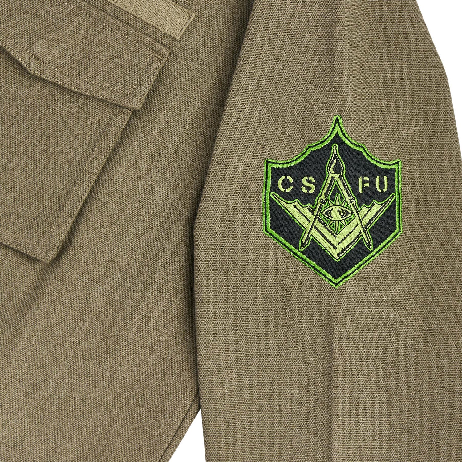 Creature Skateboard Jackets Recruiter Lightweight Army - Image 5