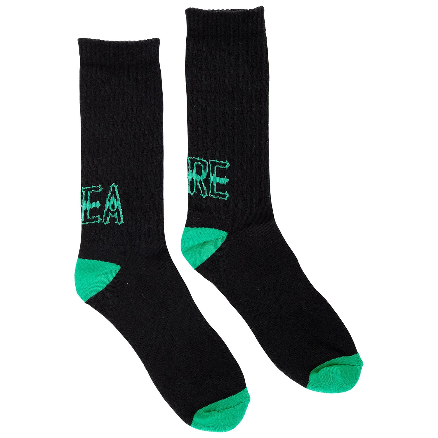 Creature Skateboard Socks Drop Out Crew Black - Image 3