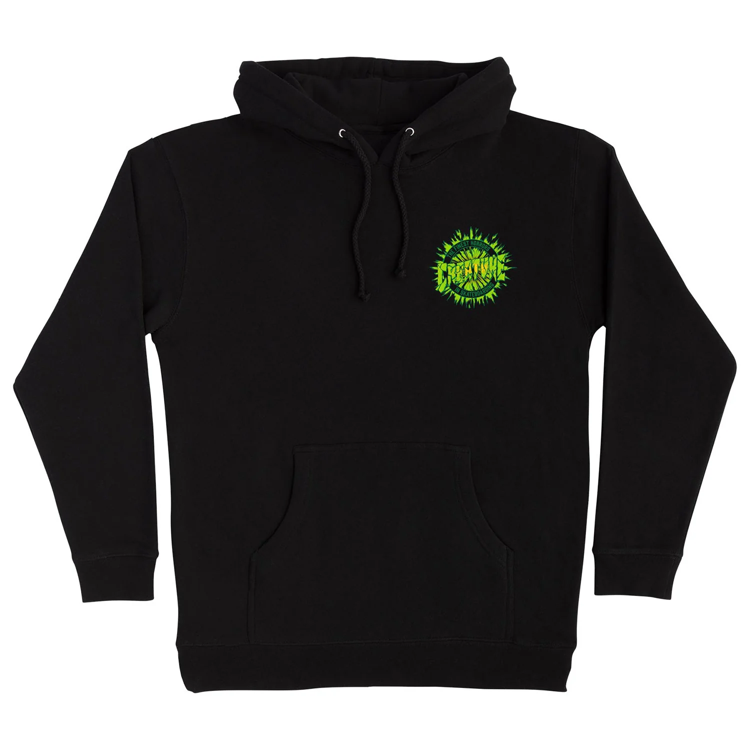 Creature Skateboard Sweatshirts Finest Shatter Pullover Black - Image 2