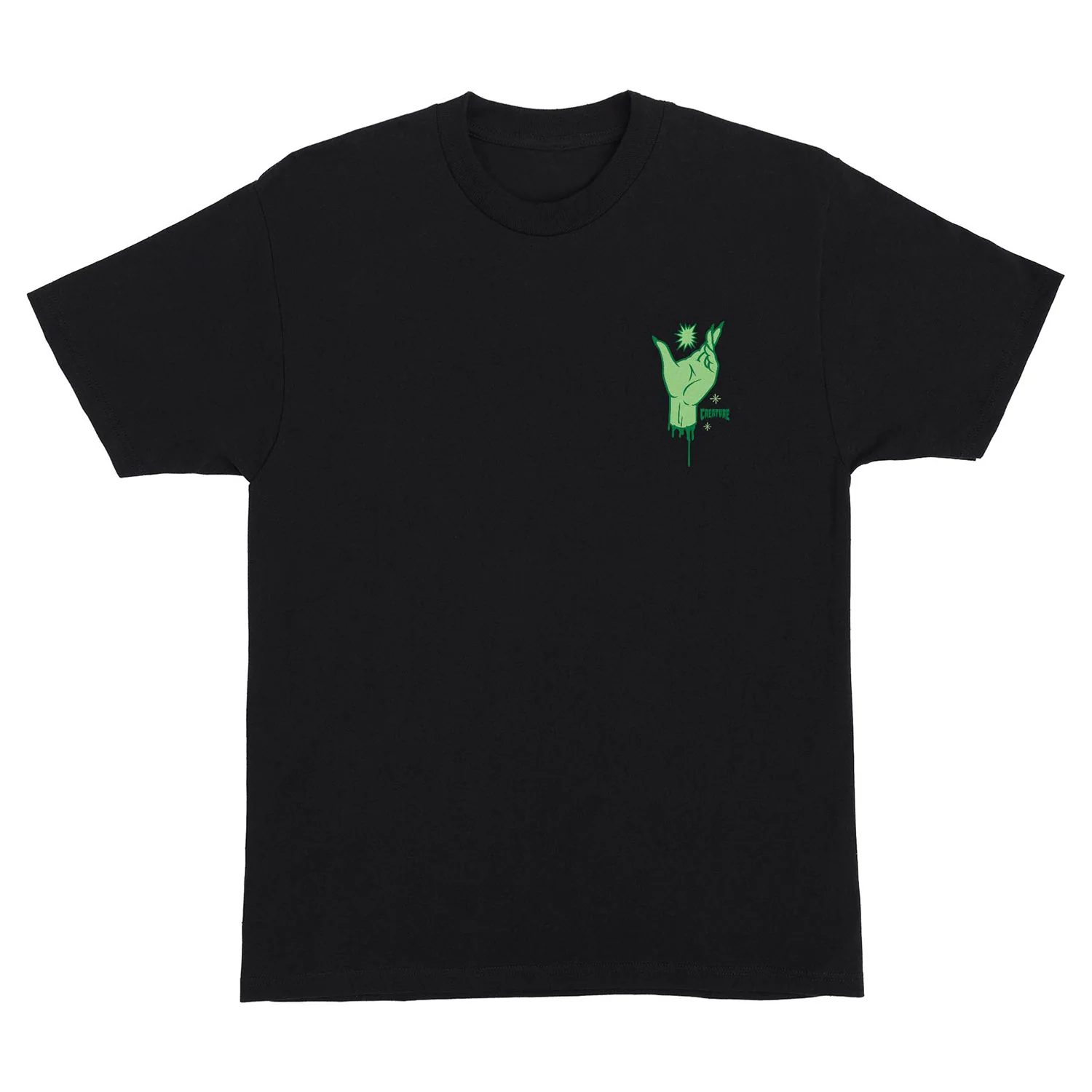 Creature Skateboard T-Shirt Meat Grinder Black - Image 2