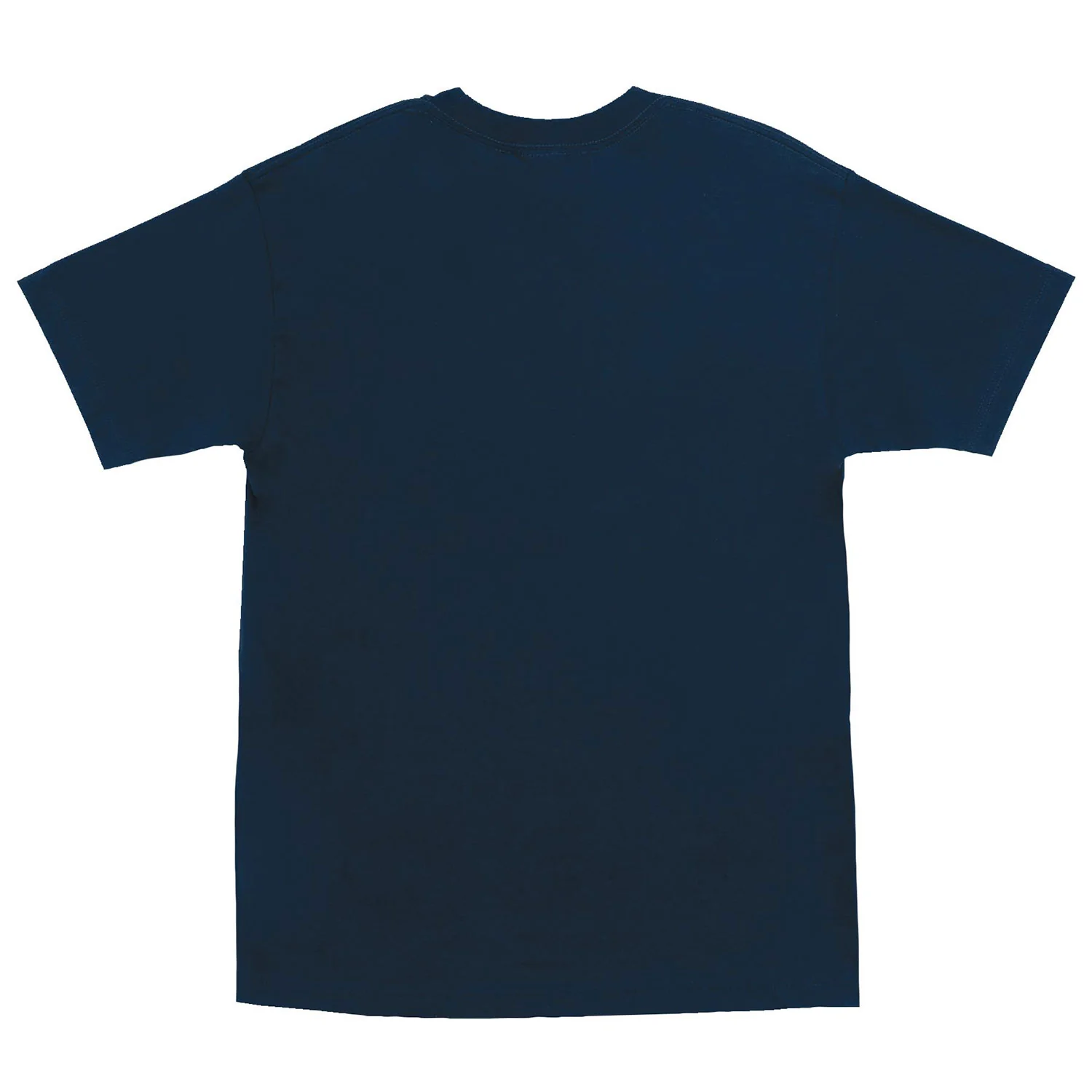 Creature Skateboard T-Shirts Logo Flame Navy - Image 2