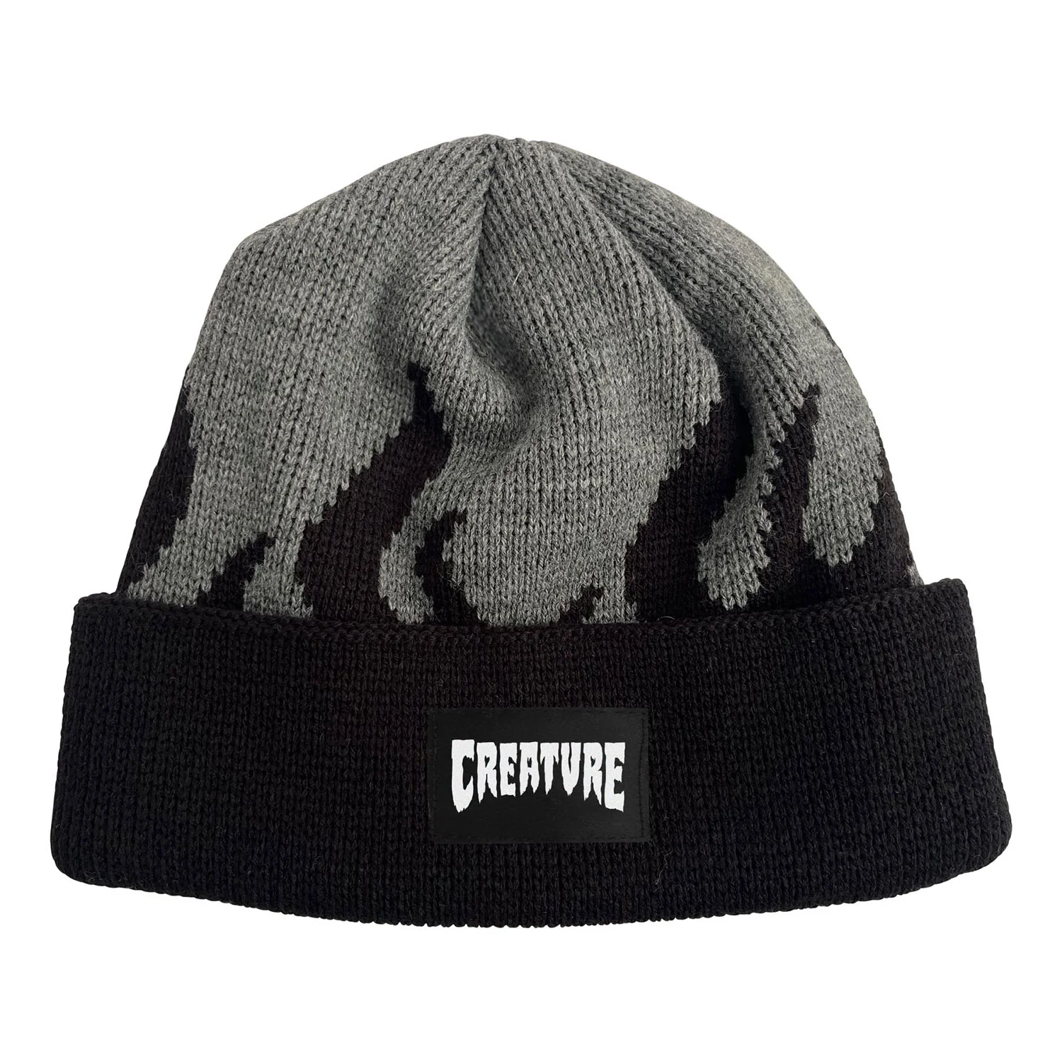 Creature Skateboards Beanie Relic Charcoal Black
