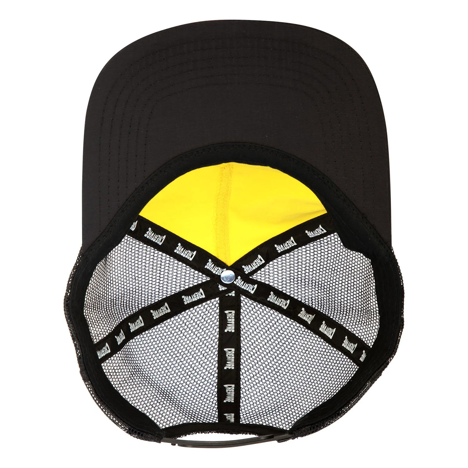 Creature Skateboards Hat Haunted Sea Mesh Trucker Cornsilk - Image 4