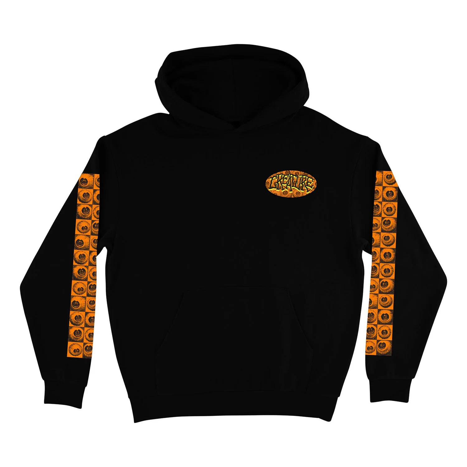 Creature Skateboards Hoody Crash and Burn Pullover Pigment Black - Image 2