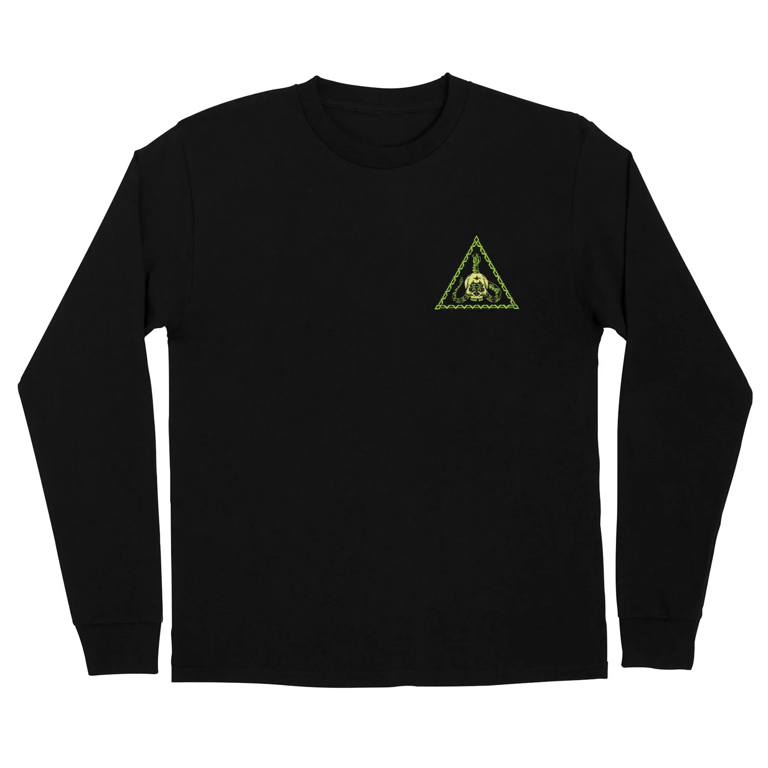 Creature Skateboards Longsleeve Shirt Take Warning Eco Black - Image 2