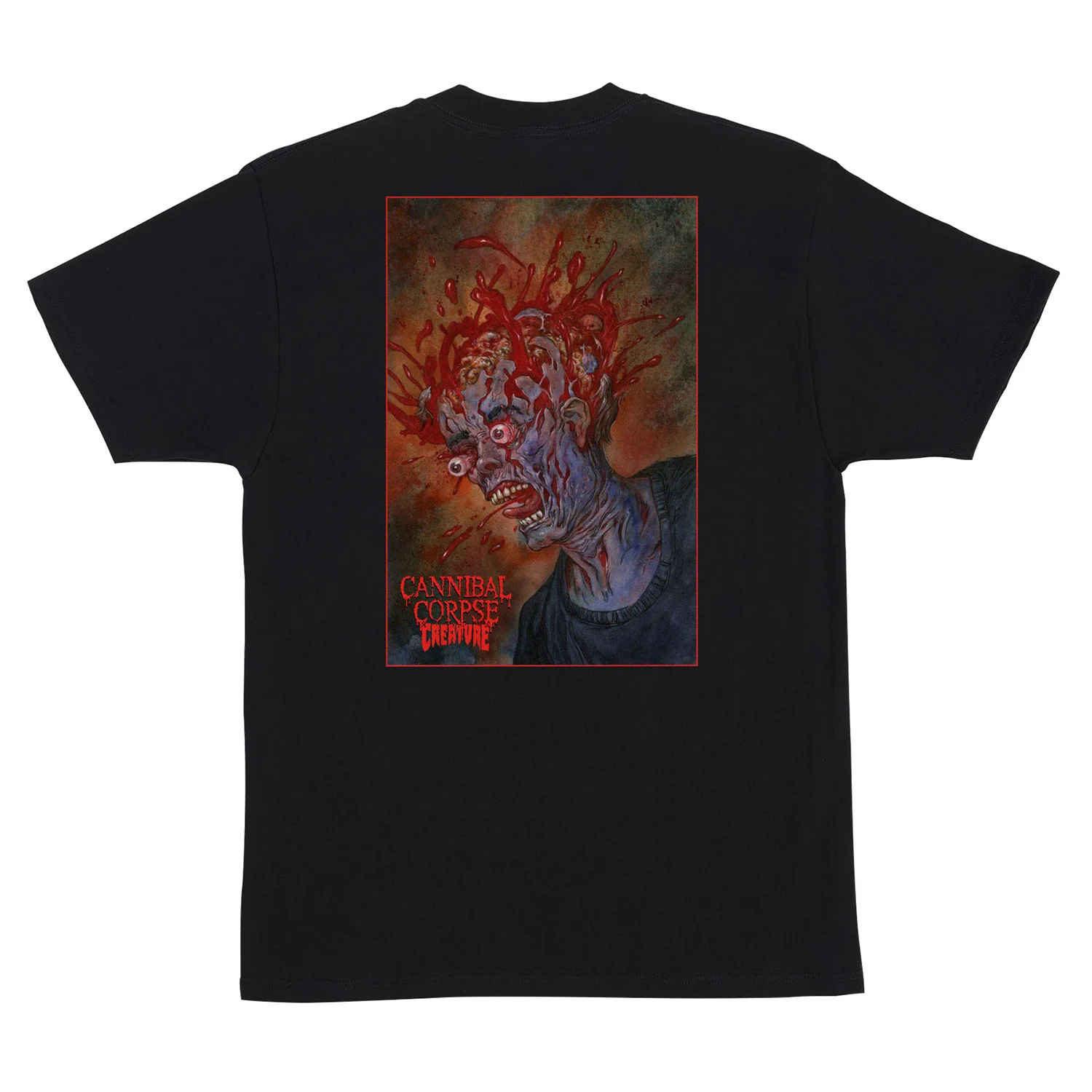Creature Skateboards Shirt Cannibal Corpse Black - Image 2