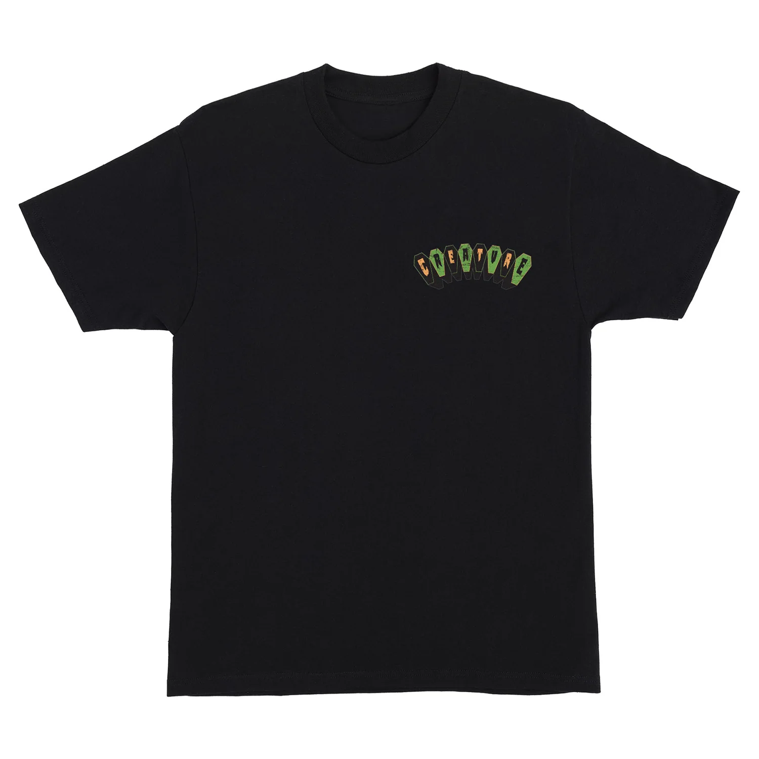 Creature Skateboards Shirt Coffin Party Black - Image 2