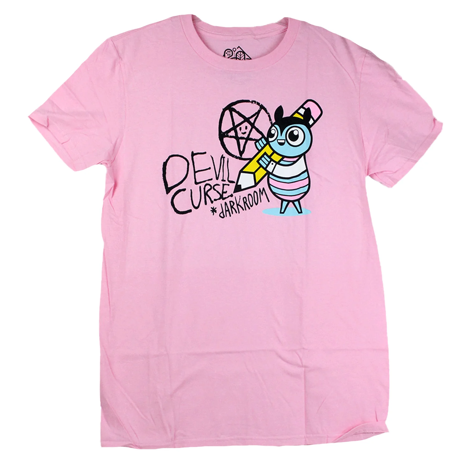 Darkroom Skateboard T-Shirt Curse Pink