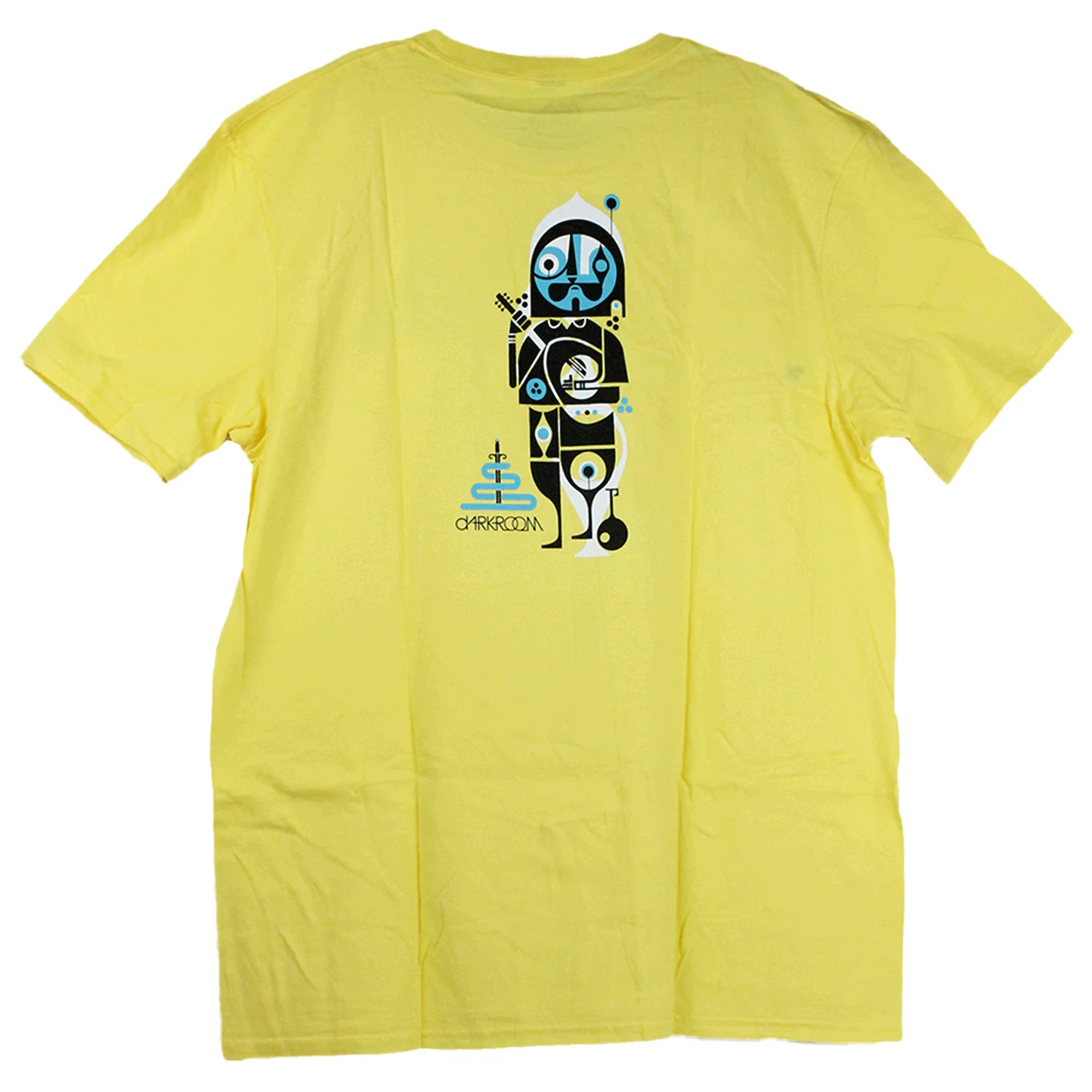 Darkroom Skateboard T-Shirt Soloist Yellow - Image 2