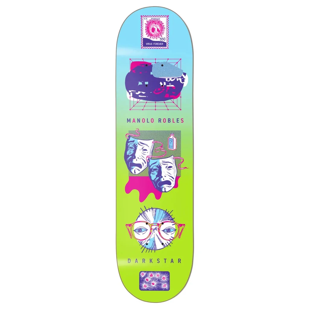 Darkstar Skateboard Complete Manolo New Abnormal 8.0" x 31.5" - Image 2