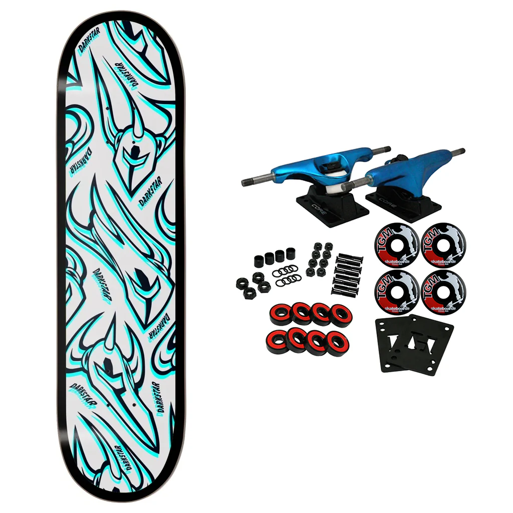 Darkstar Complete Overprint Blue 8.0"