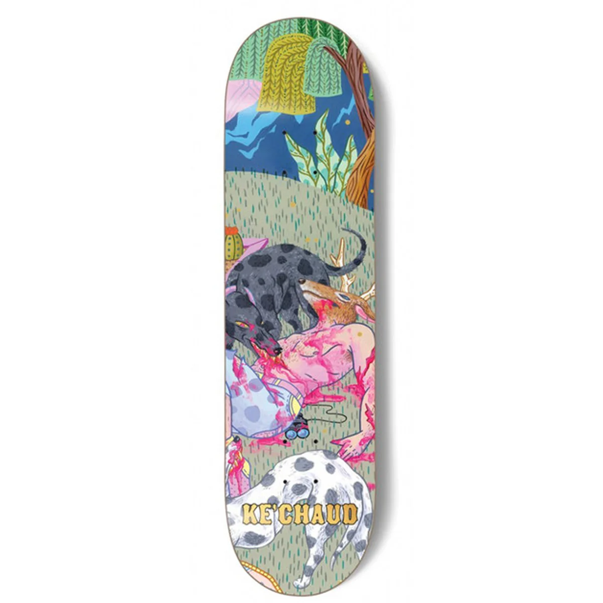 Darkstar Skateboard Deck Kechaud Johnson Liu-Wong Super Sap  8.0" x 31.6"