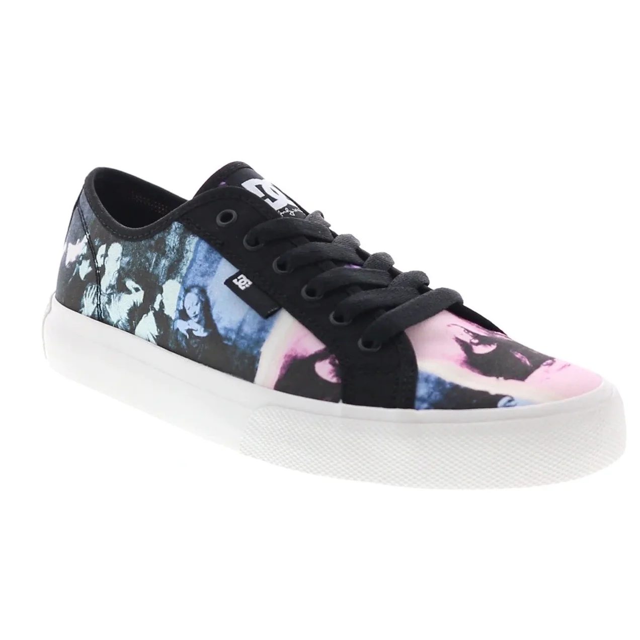 DC Shoes Andy Warhol Manual Black/Cream Mens - Image 2