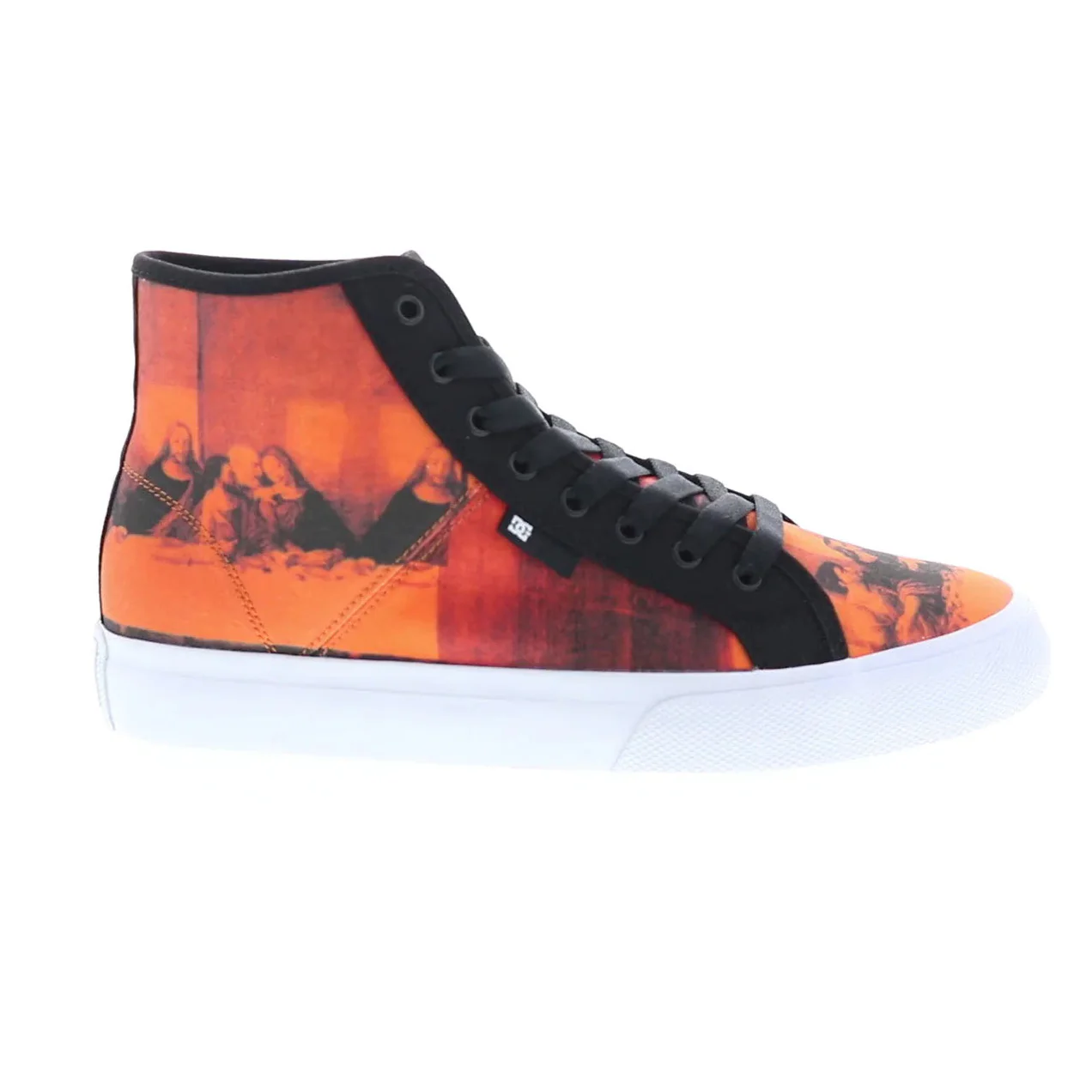 DC Shoes Andy Warhol Manual Hi Black/Rust Mens - Image 3