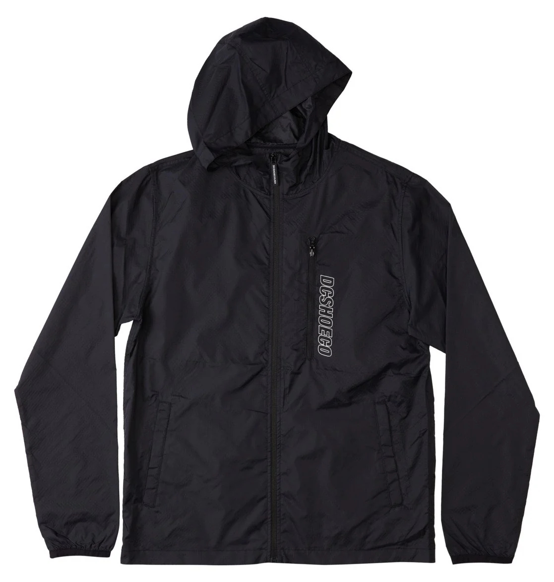 DC Shoes Dagup Packable Windbreaker Black