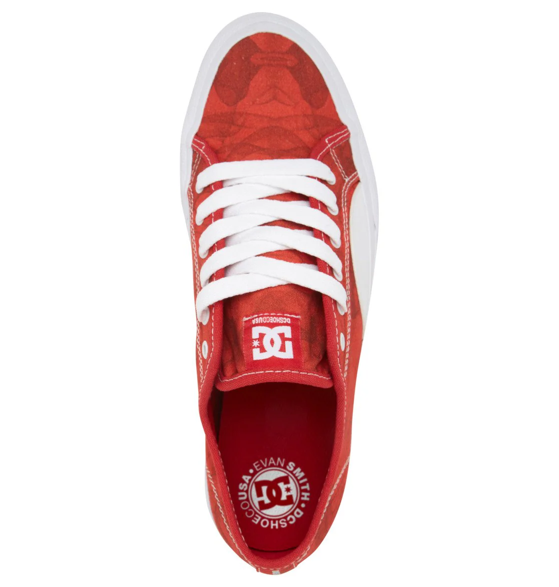 DC Shoes Evan Smith Manual Red/White - Image 4
