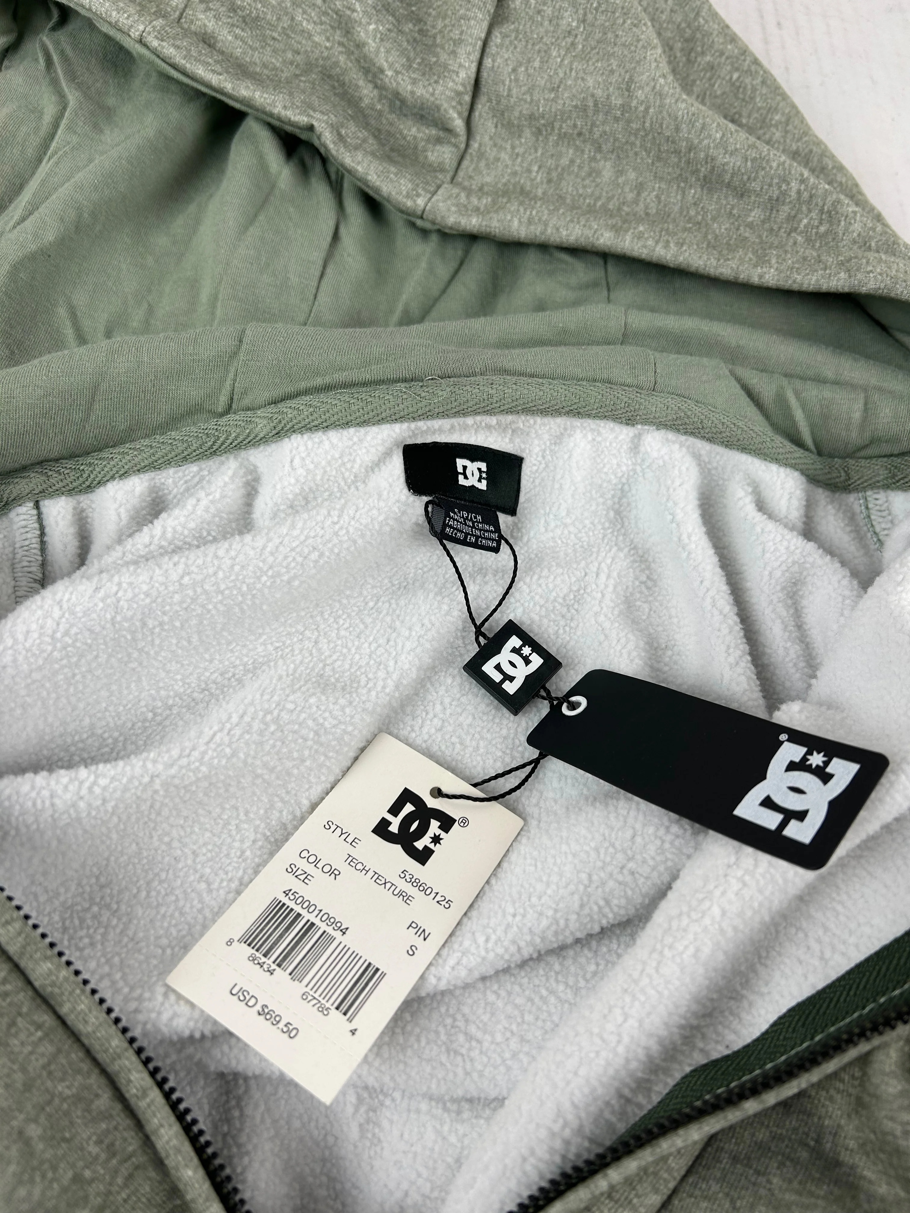 DC Shoes Hoody Tech Texture Pine - Image 3