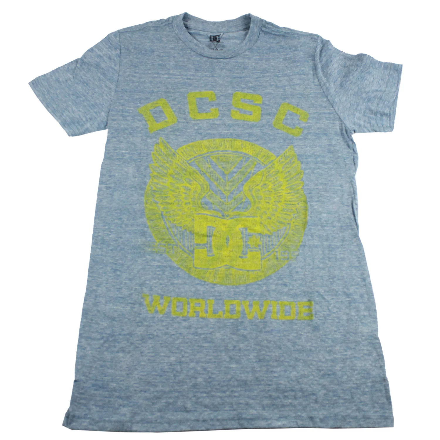 DC SHOES Skateboard T-Shirt COLLEGIATE Pacific Blue