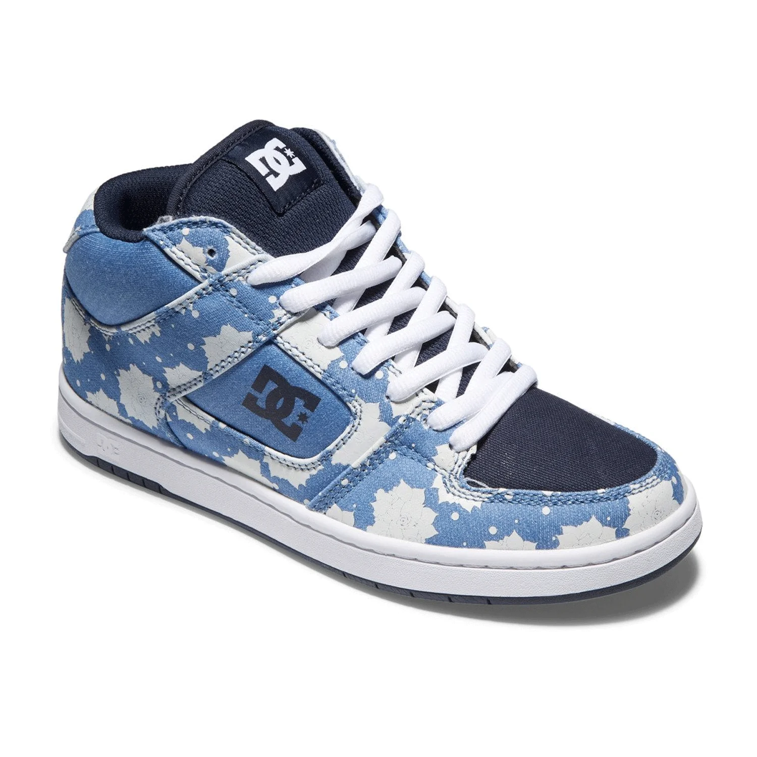 DC Shoes Womens Manteca Mid Dark Denim - Image 2