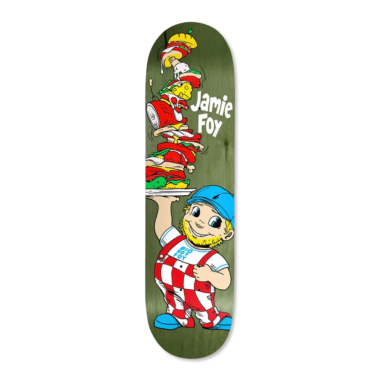 Deathwish Premium Skateboard with Indy Trucks and Triclops Wheels 8.25" Big Boy Foy - Image 2