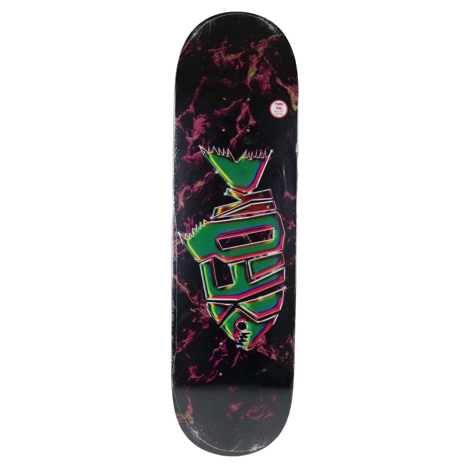 Deathwish Skateboard Complete Jamie Foy Piranha Twin Black 8.5" x 32" - Image 2