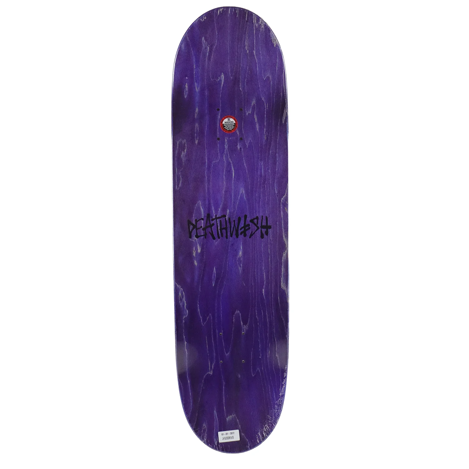 Deathwish Skateboard Deck Jake Hayes Blosson Black 8.475" x 31.75" - Image 3