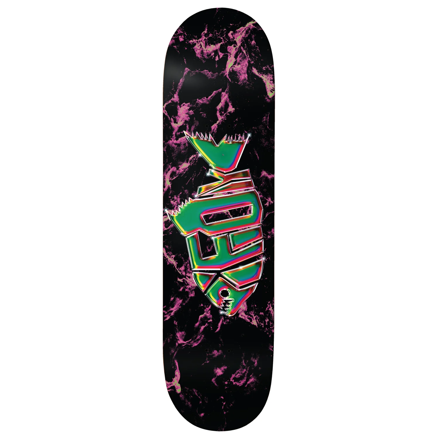 Deathwish Skateboard Deck Jamie Foy Piranha Twin Black 8.5" x 32"