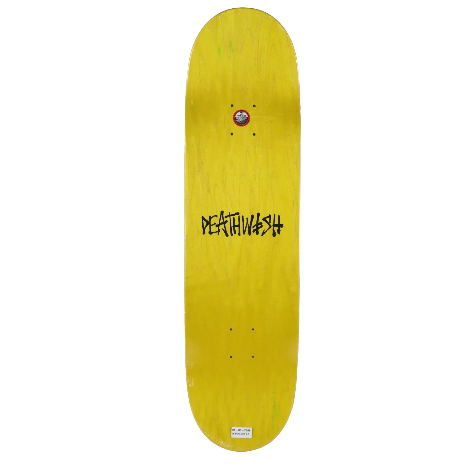 Deathwish Skateboard Deck Jamie Foy Piranha Twin Black 8.5" x 32" - Image 3