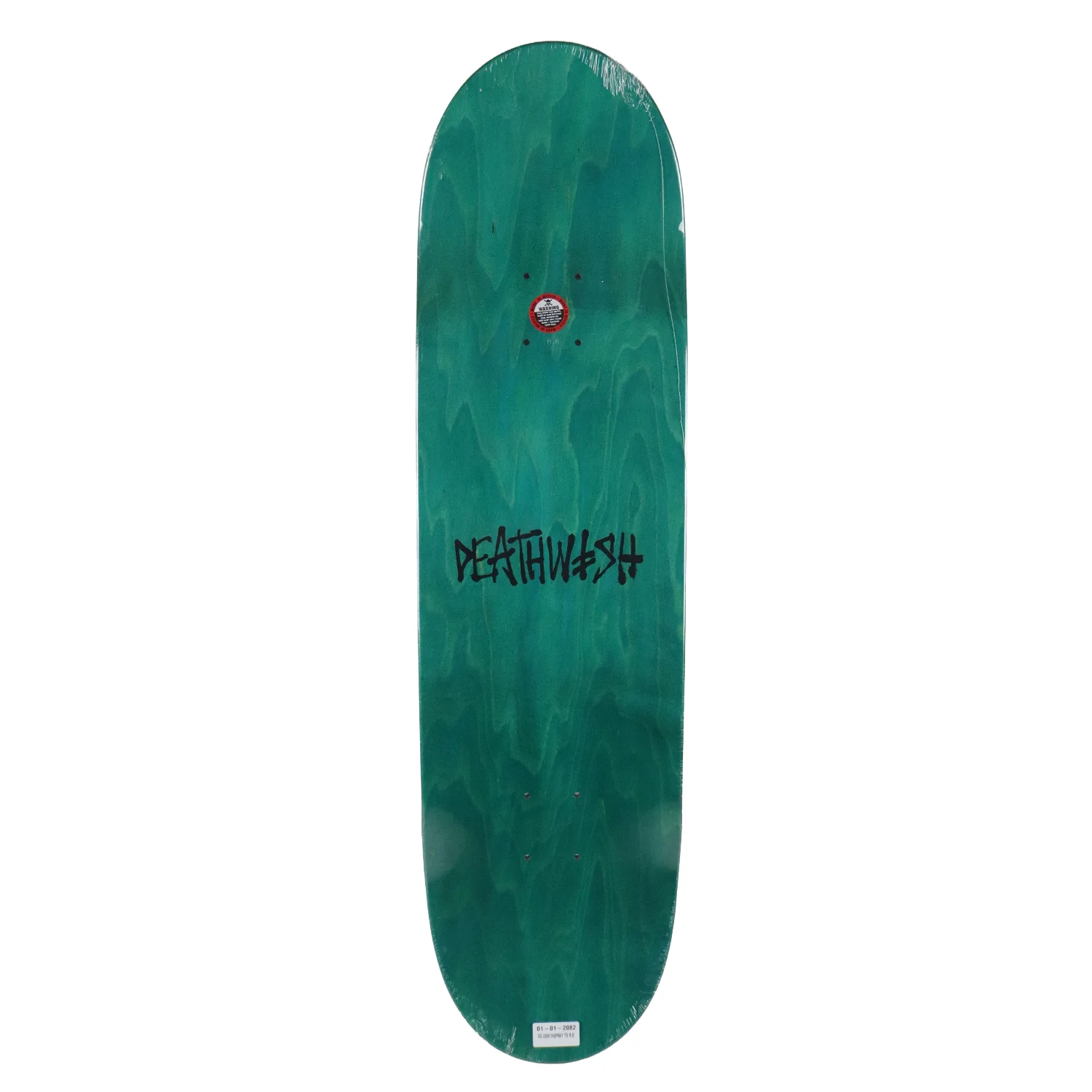 Deathwish Skateboard Deck OG Deathspray TV Black 8.6" x 32" - Image 3
