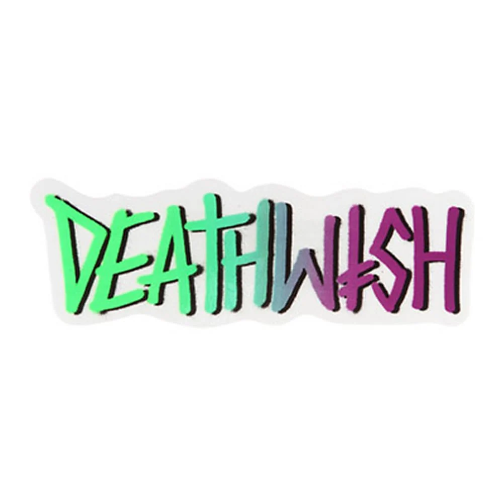 Deathwish Skateboard Stickers Logo 4-Pack #1 - Image 2