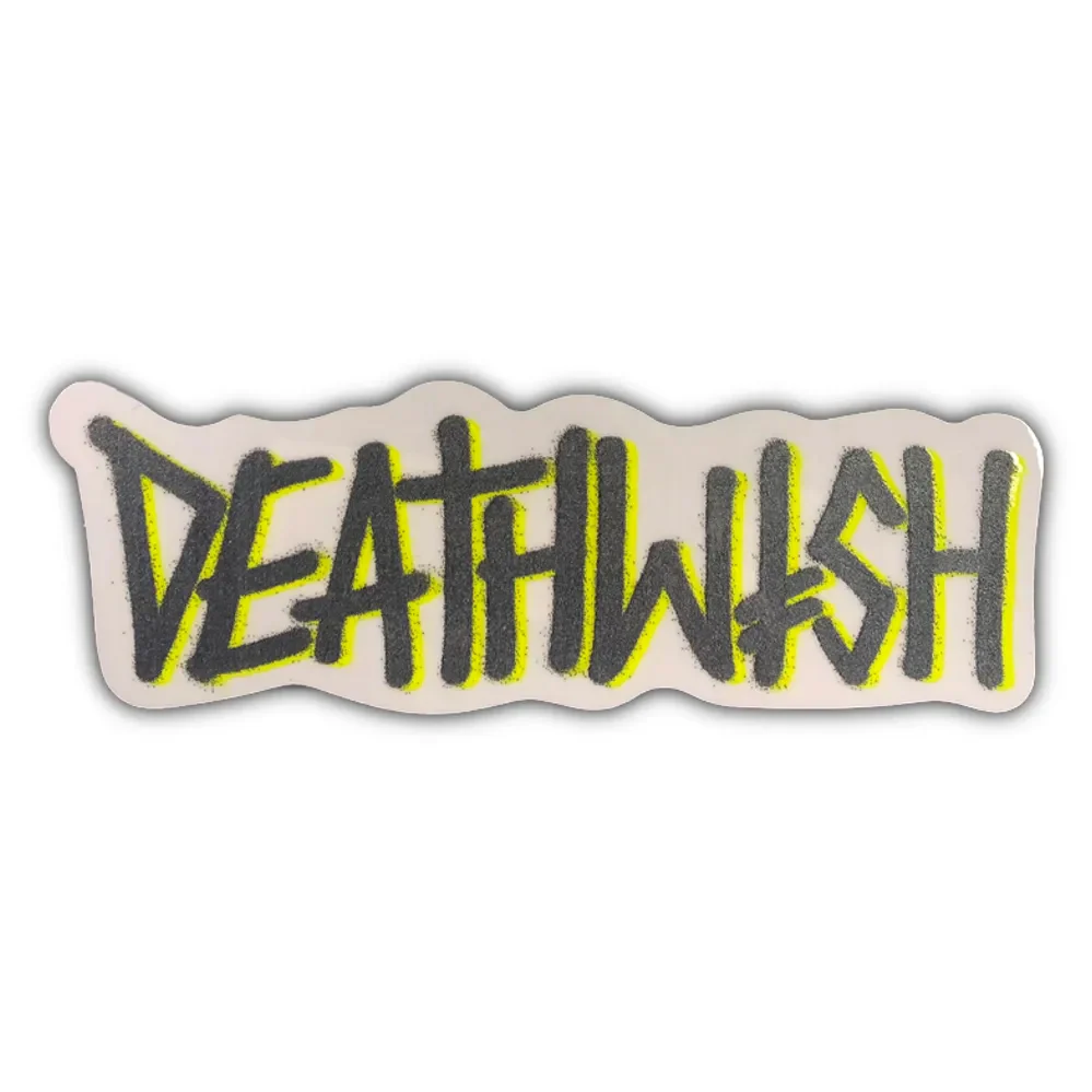 Deathwish Skateboard Stickers Logo 4-Pack #2 - Image 5