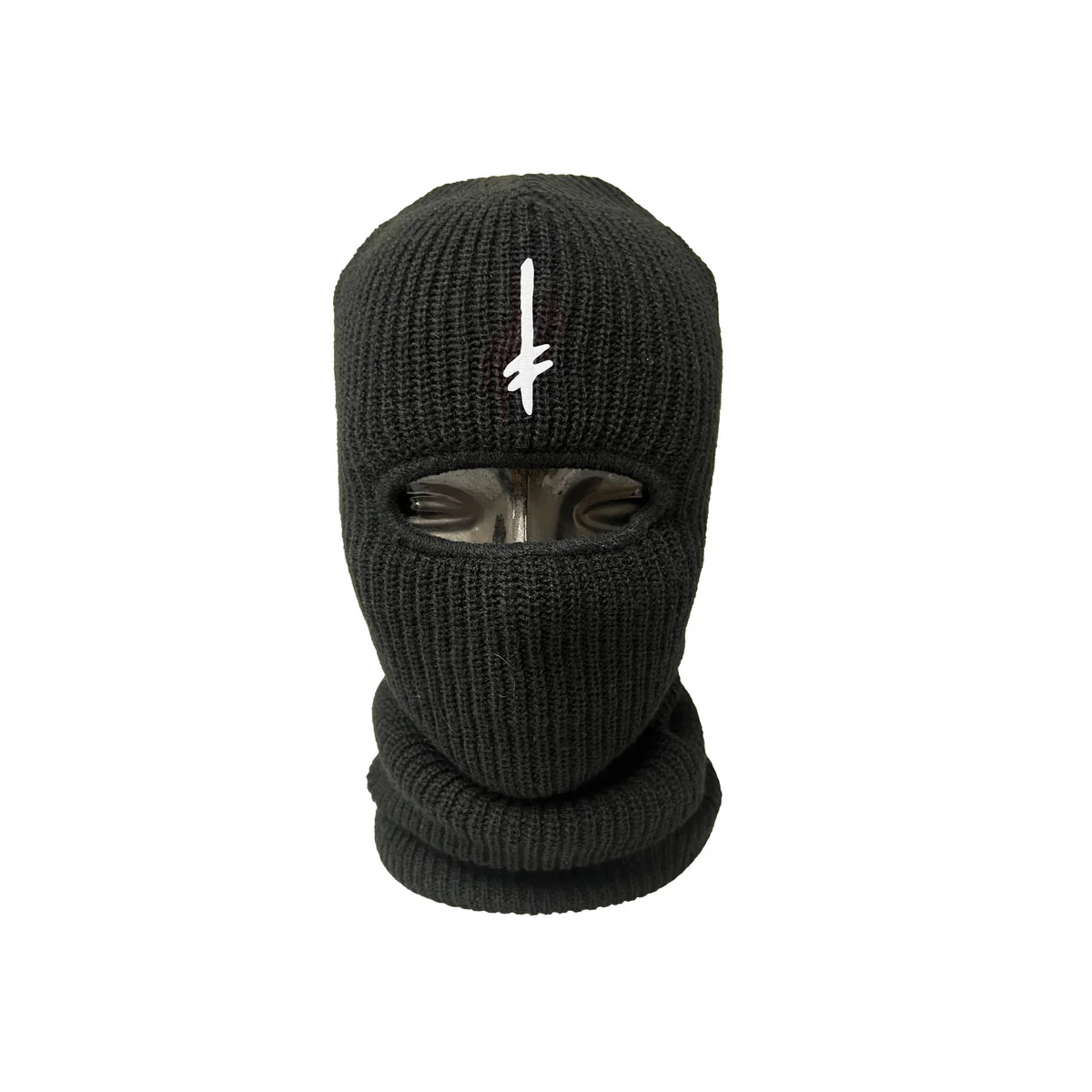 Deathwish Skateboards Beanie Gang Logo Ski Mask Black