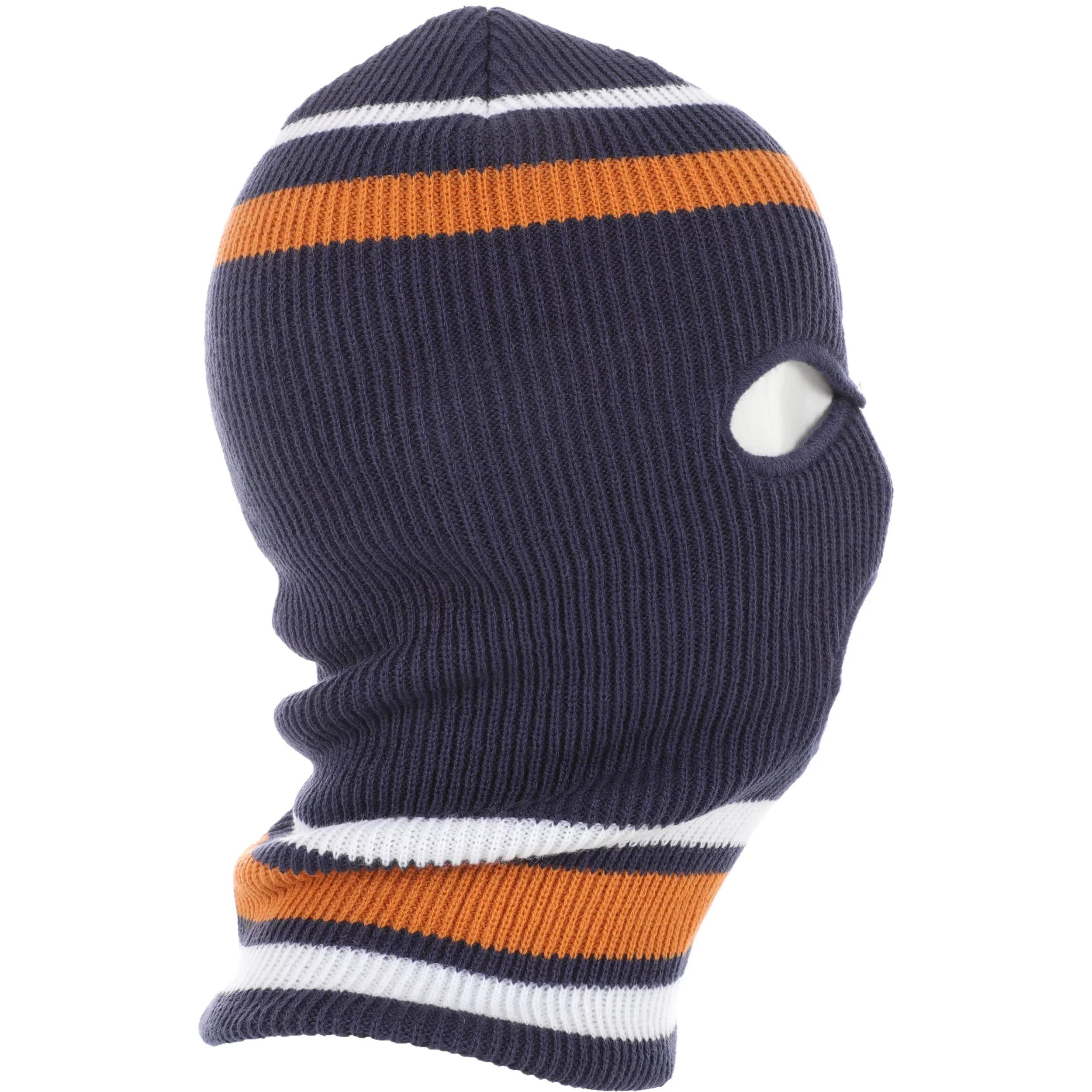Deathwish Skateboards Beanie Gang Logo Ski Mask Navy/Orange - Image 2