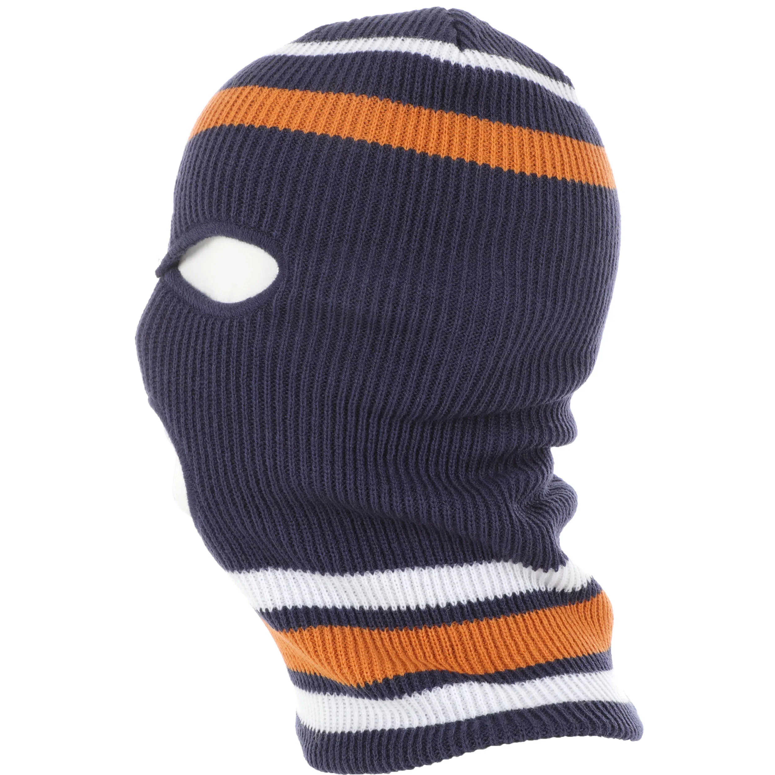 Deathwish Skateboards Beanie Gang Logo Ski Mask Navy/Orange - Image 5