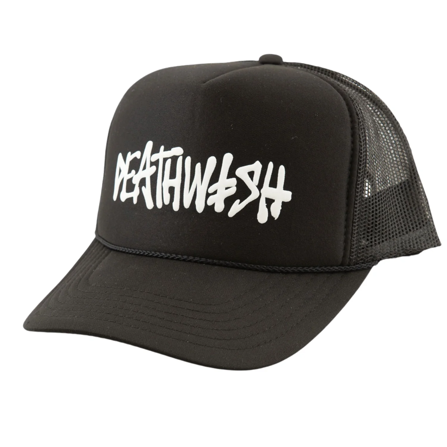 Deathwish Skateboards Hat OG Deathspray Trucker Black