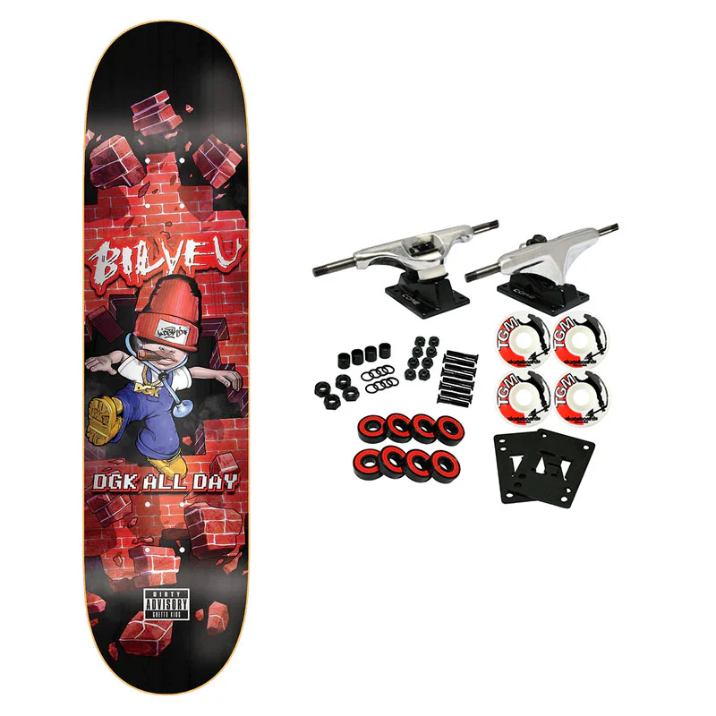 DGK Skateboard Complete Bilyeu Bustin Out 8.0" x 31.85"