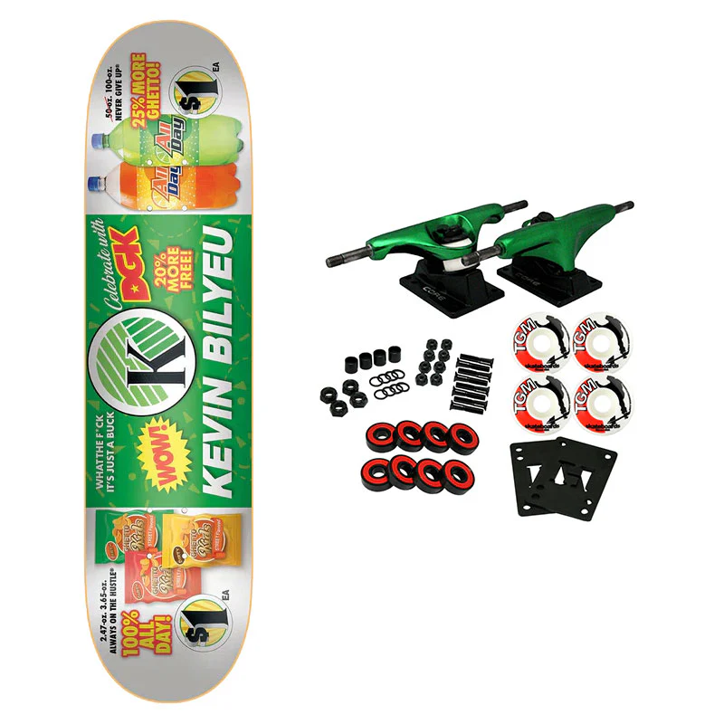 DGK Skateboard Complete Bilyeu Just a Buck 8.06" x 31.85"