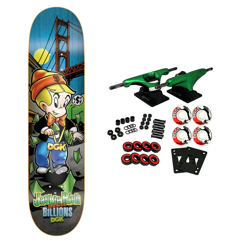 DGK Skateboard Complete Curtin Billions 8.38" x 32.215"