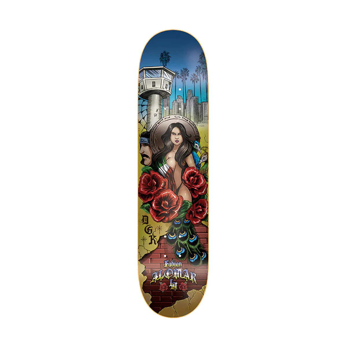 DGK Skateboard Complete Fabian Alomar Street Soldier 8.25" x 31.85" - Image 2