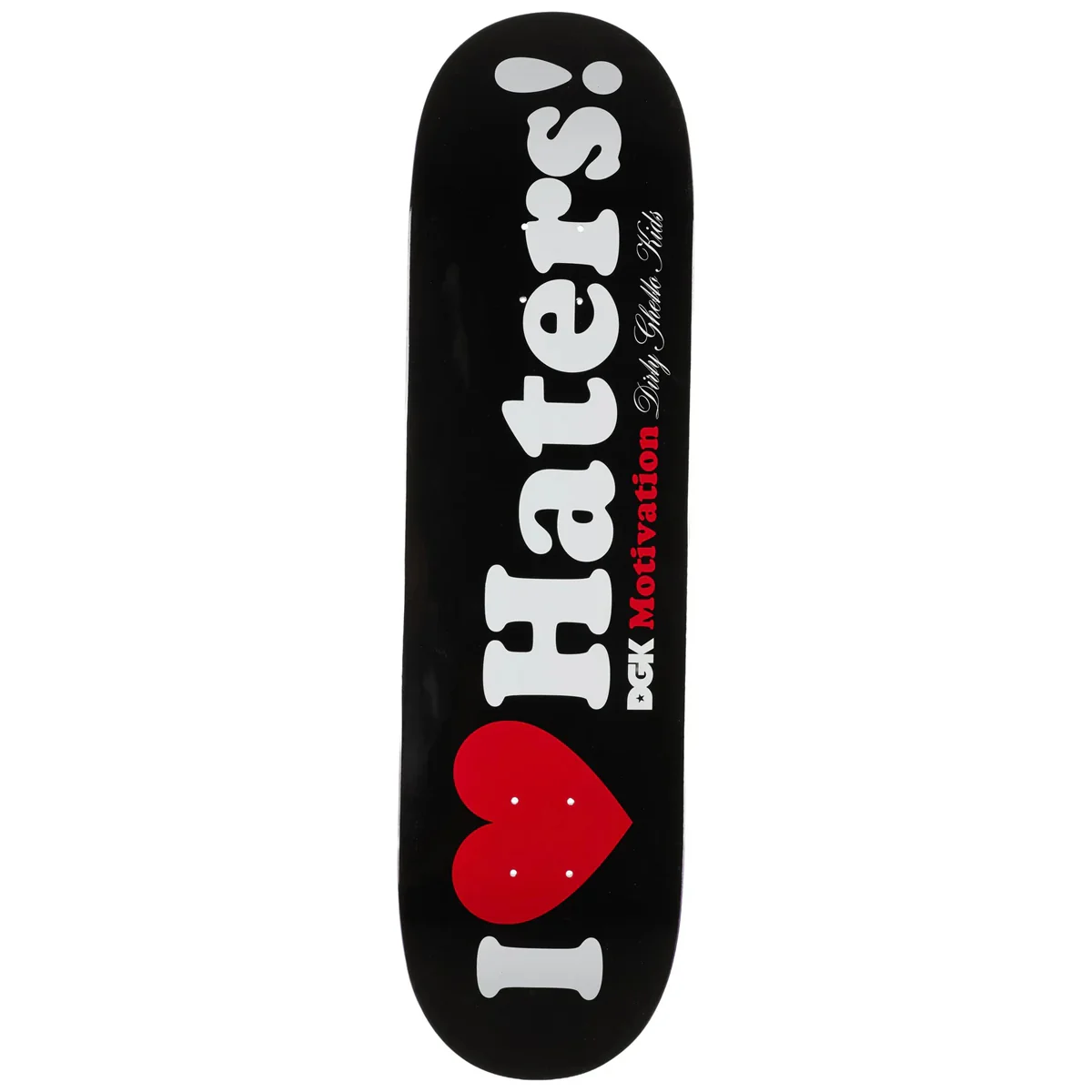 DGK Skateboard Complete Haters Black 8.38" x 32.215" - Image 2