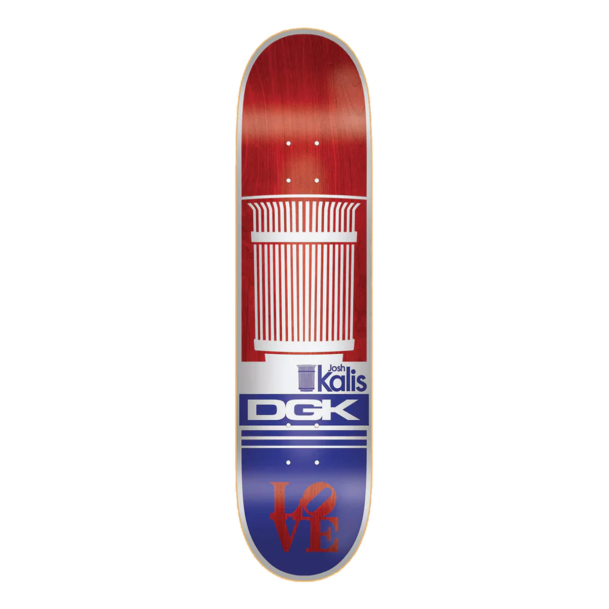 DGK Skateboard Complete Josh Kalis Heritage 8.06" x 31.2" - Image 2