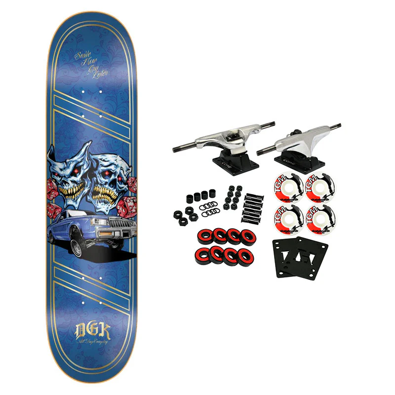DGK Skateboard Complete Night Moves 8.38" x 32.215"