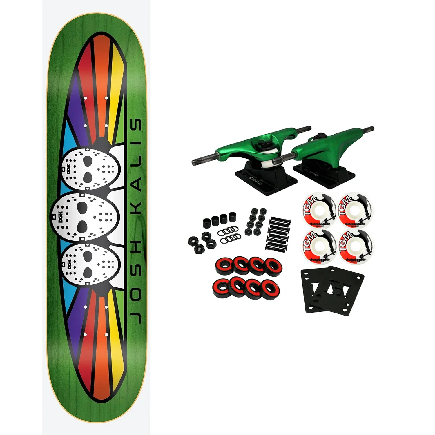DGK Skateboard Complete UFO Josh Kalis 8.25"